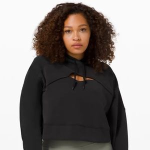 Rare Lululemon Get Centered Crop Hoodie